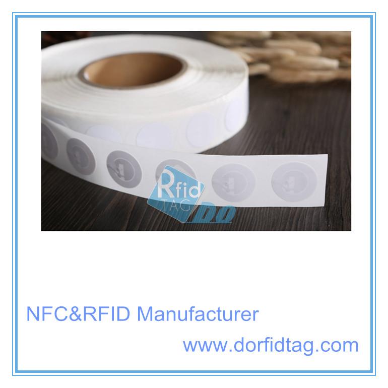 Dia26MM Printable Ntag215 Soft PVC NFC Tag